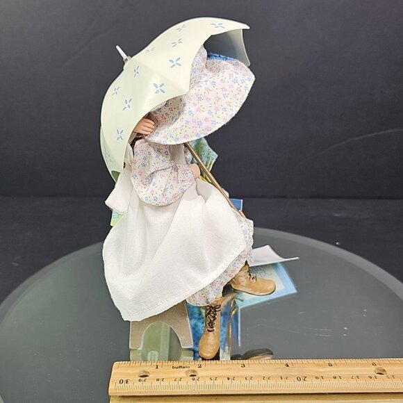 Vintage American Greeting Holly Hobby Heather Cat Umbrella Sharing Shelter 2004 - Picture 8 of 10